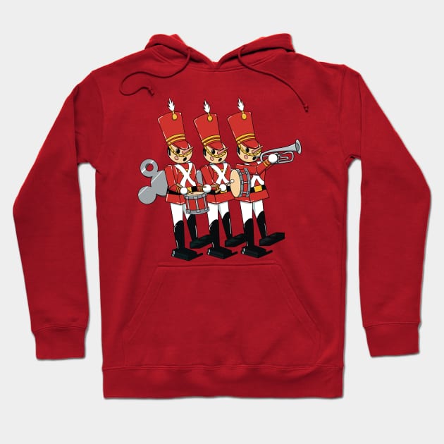 Holiday Toy Parade Hoodie by DeepDiveThreads